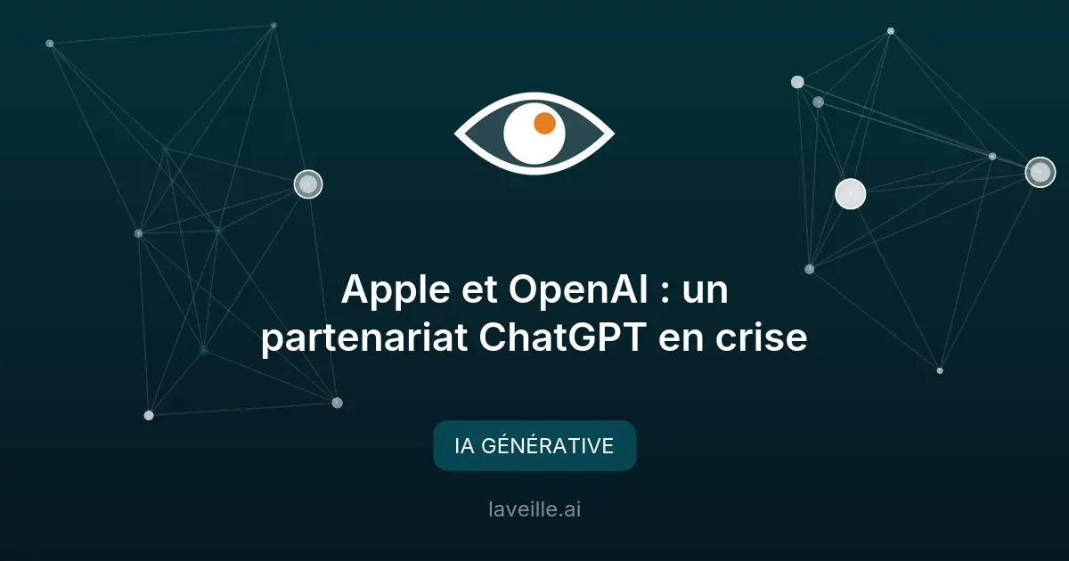 Apple et OpenAI : un partenariat ChatGPT en crise