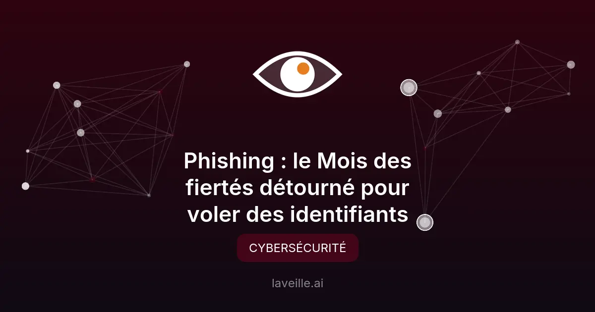 Phishing : le Mois des fiertés détourné pour voler des identifiants