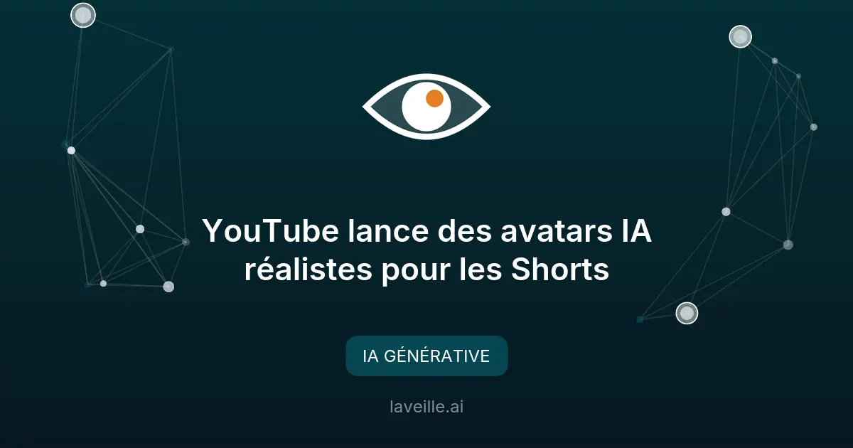 YouTube lance des avatars IA réalistes pour les Shorts