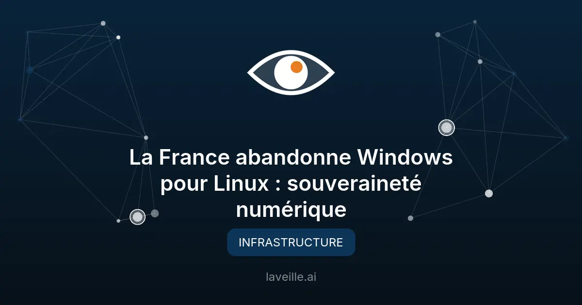 La France abandonne Windows pour Linux : souveraineté numérique