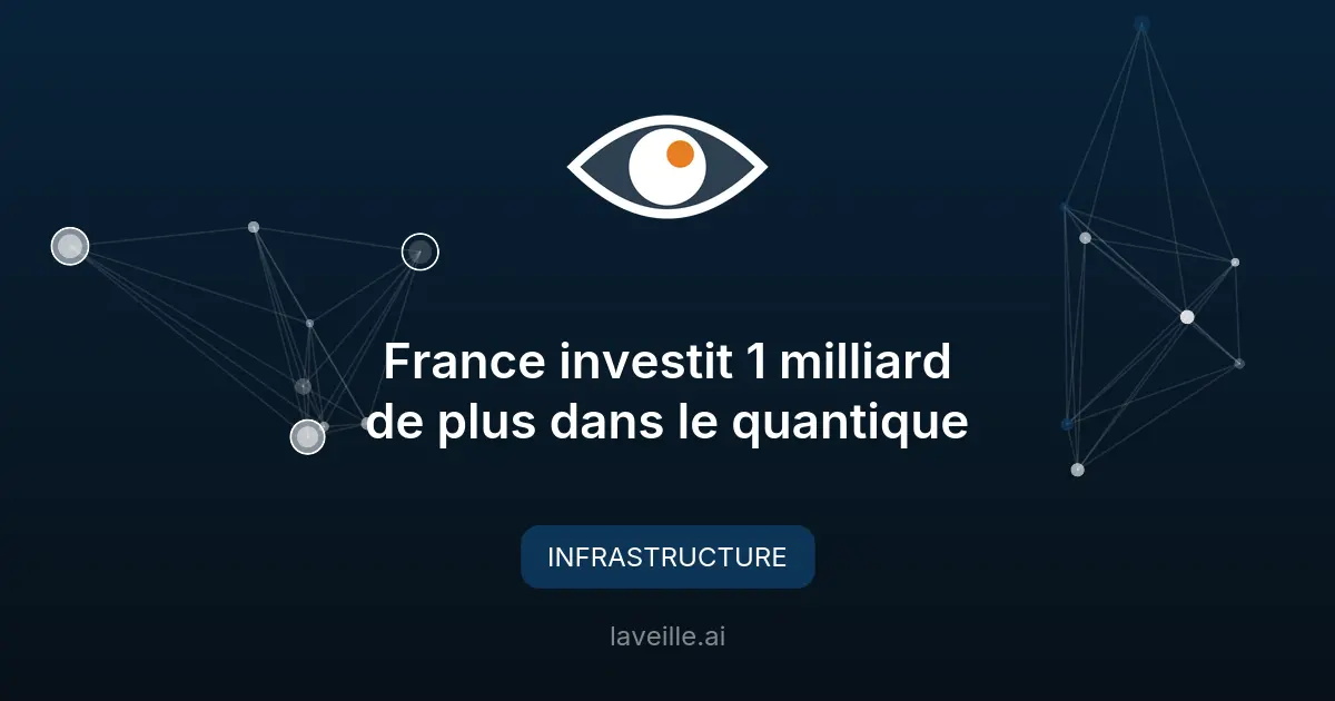 France investit 1 milliard de plus dans le quantique