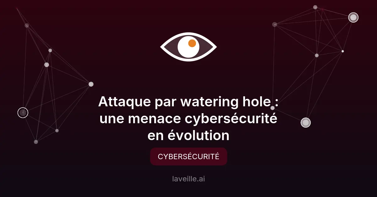 Attaque par watering hole : une menace cybersécurité en évolution