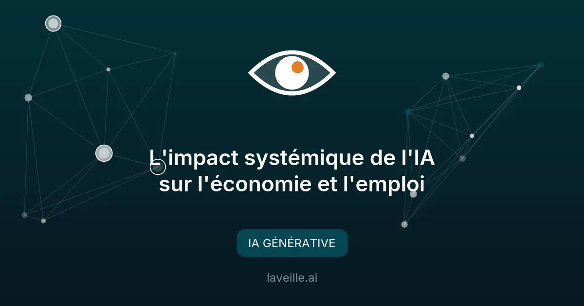 L'impact systémique de l'IA sur l'économie et l'emploi