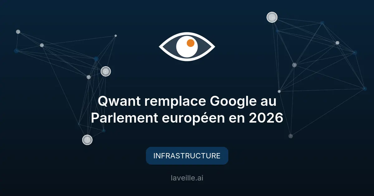 Qwant remplace Google au Parlement européen en 2026
