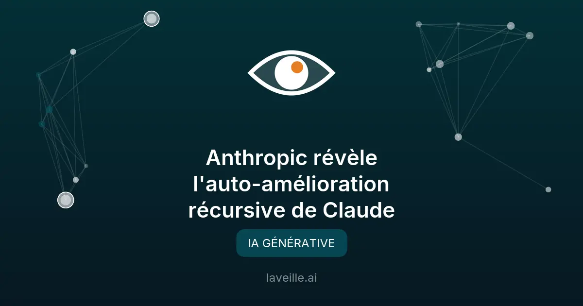 Anthropic révèle l'auto-amélioration récursive de Claude