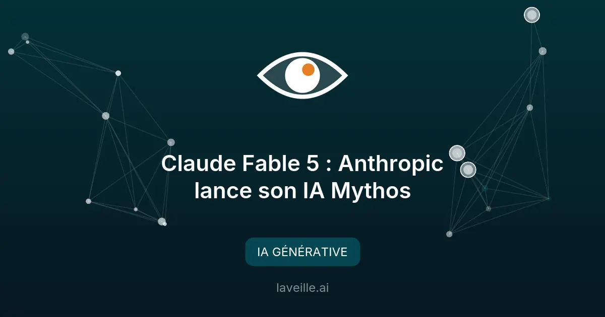 Claude Fable 5 : Anthropic lance son IA Mythos