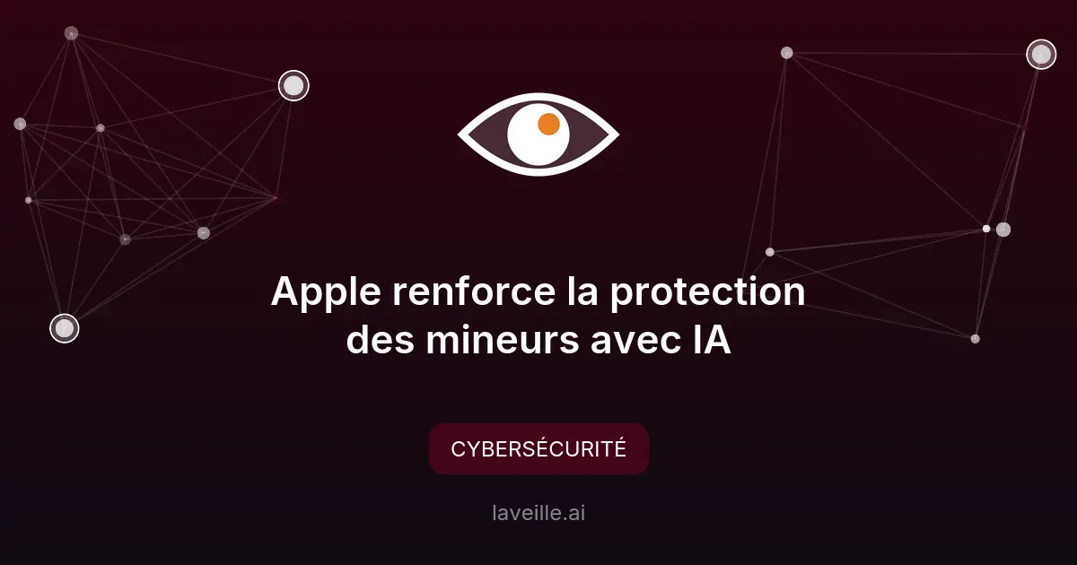 Apple renforce la protection des mineurs avec IA