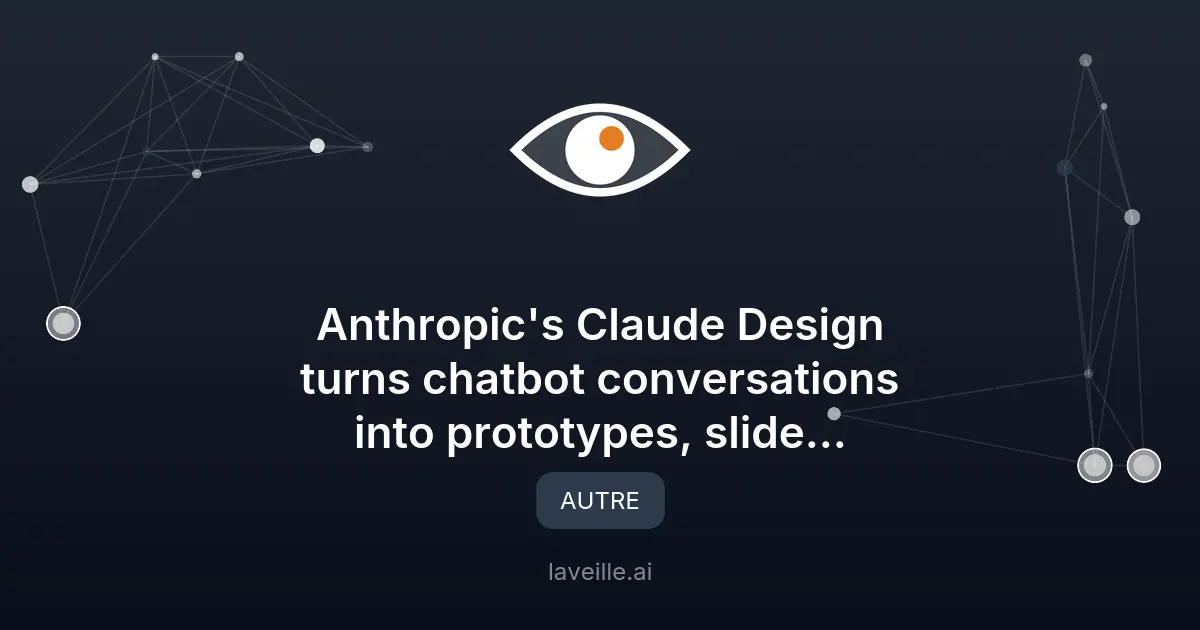Claude Design : Créez des prototypes par conversation