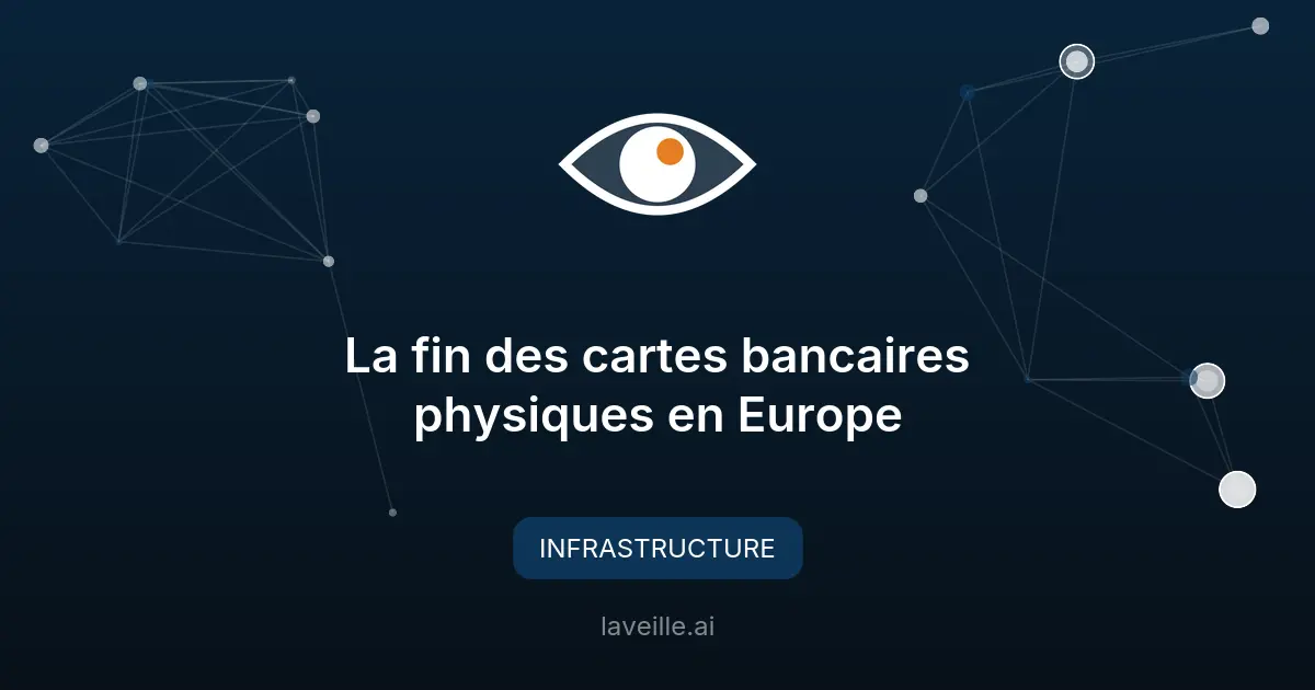 La fin des cartes bancaires physiques en Europe