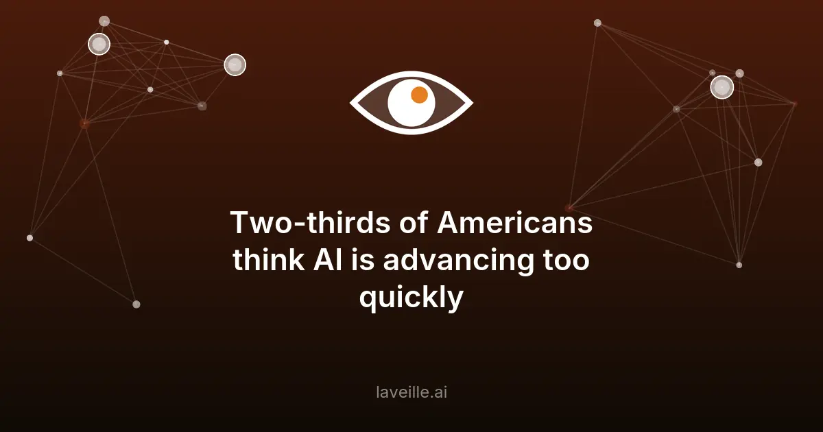 63% des Américains craignent l'IA avance trop vite