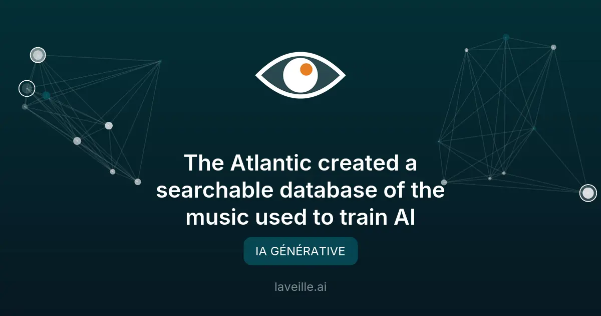 Musique utilisée pour l'IA : 12 millions de morceaux exposés