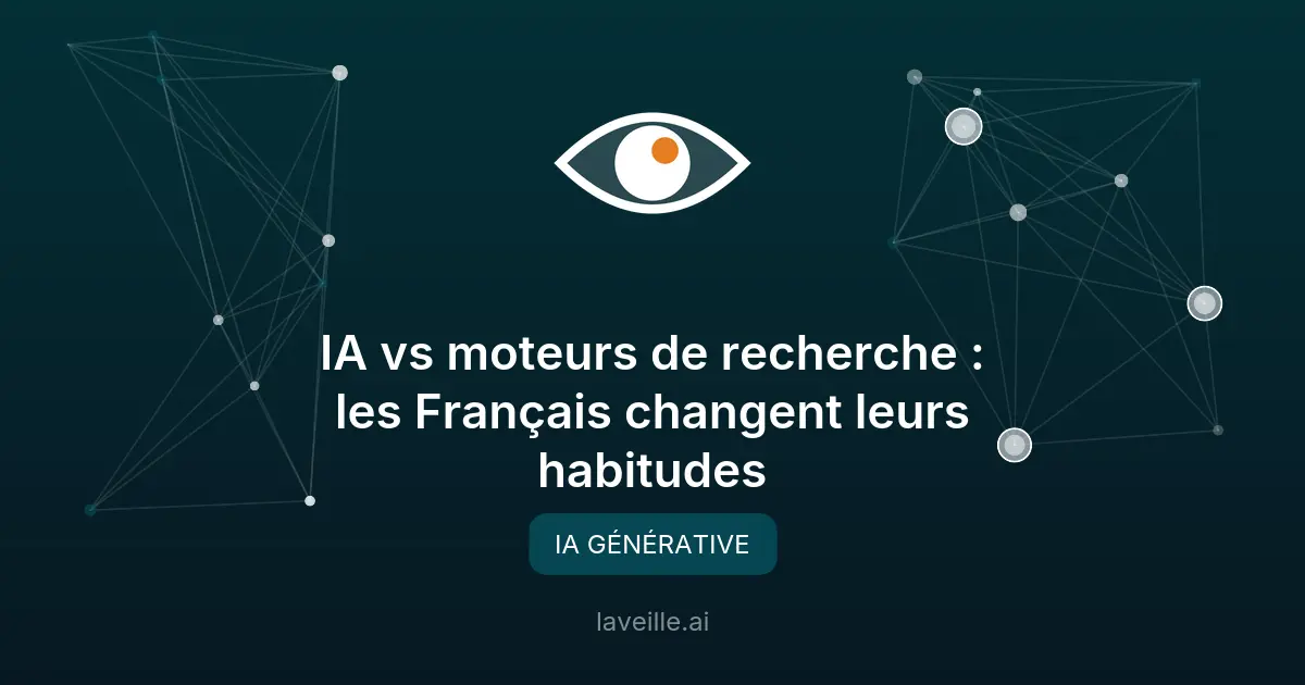 IA vs moteurs de recherche : les Français changent leurs habitudes