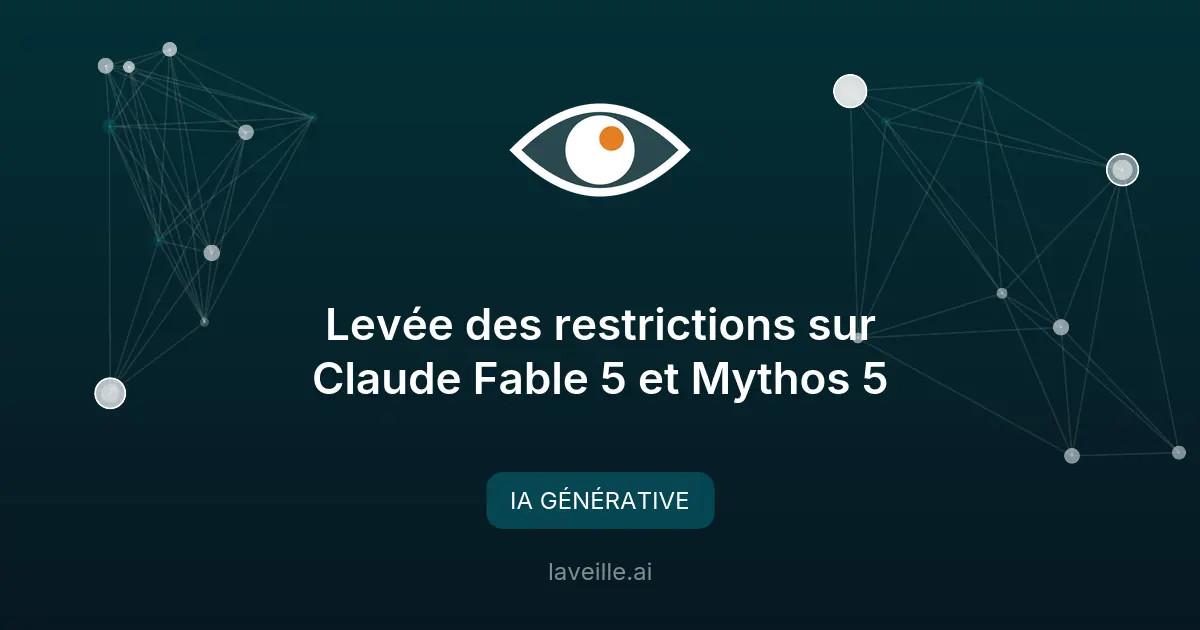 Levée des restrictions sur Claude Fable 5 et Mythos 5