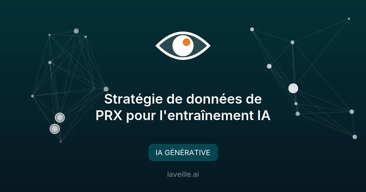 Stratégie de données de PRX pour l'entraînement IA