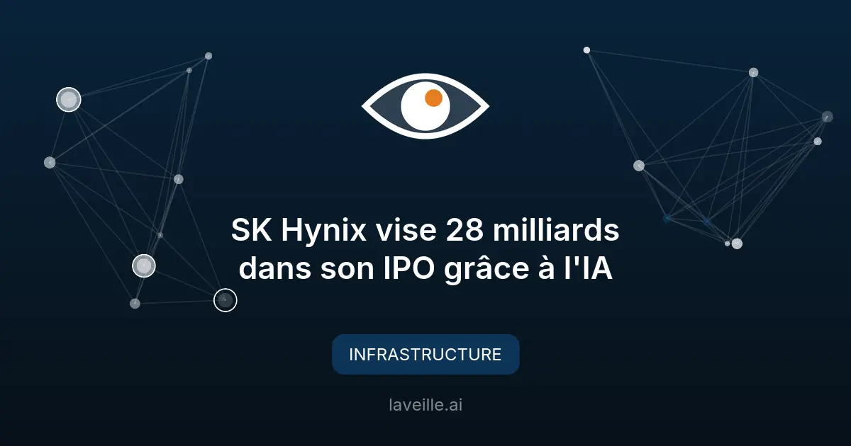 SK Hynix vise 28 milliards dans son IPO grâce à l'IA