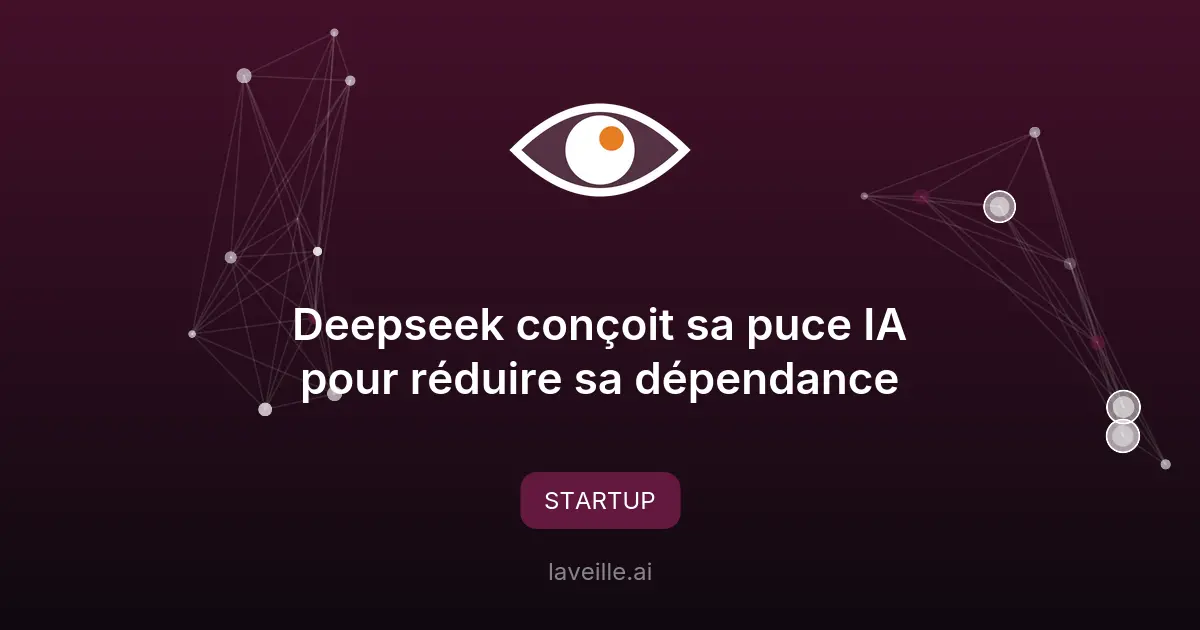 Deepseek conçoit sa puce IA pour réduire sa dépendance