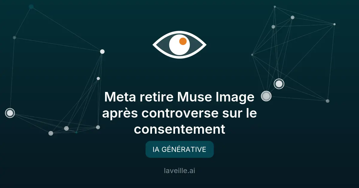 Meta retire Muse Image après controverse sur le consentement