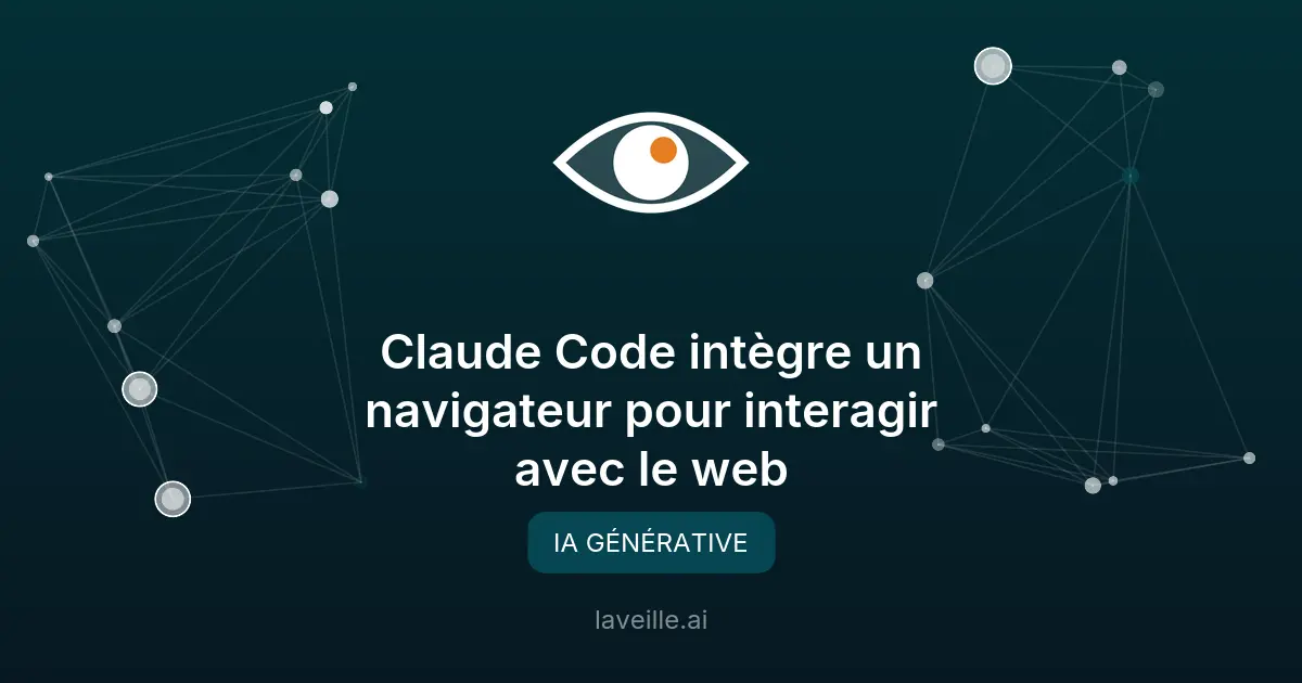 Claude Code intègre un navigateur pour interagir avec le web