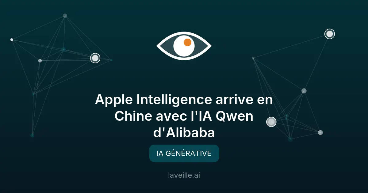 Apple Intelligence arrive en Chine avec l'IA Qwen d'Alibaba