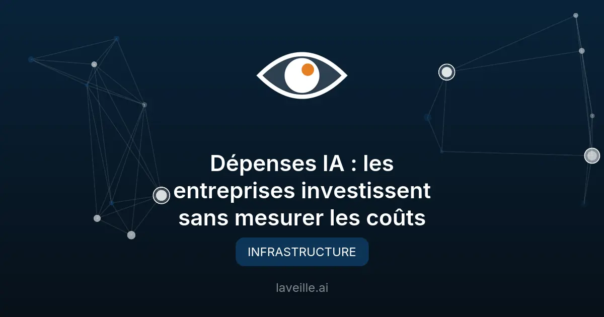 Dépenses IA : les entreprises investissent sans mesurer les coûts