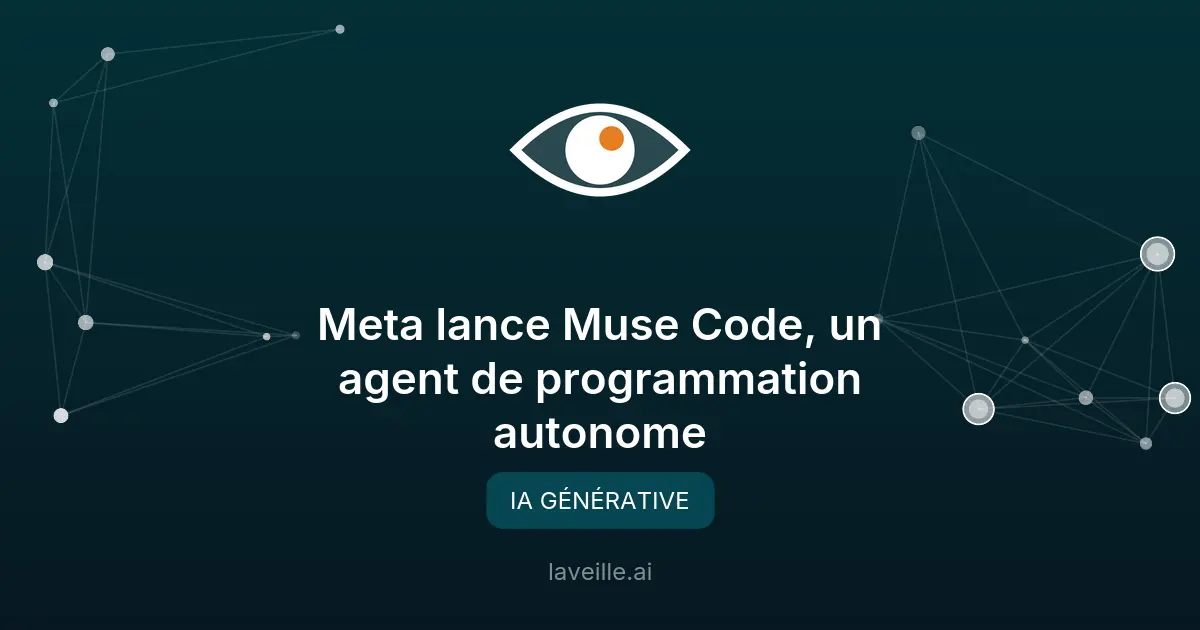 Meta lance Muse Code, un agent de programmation autonome