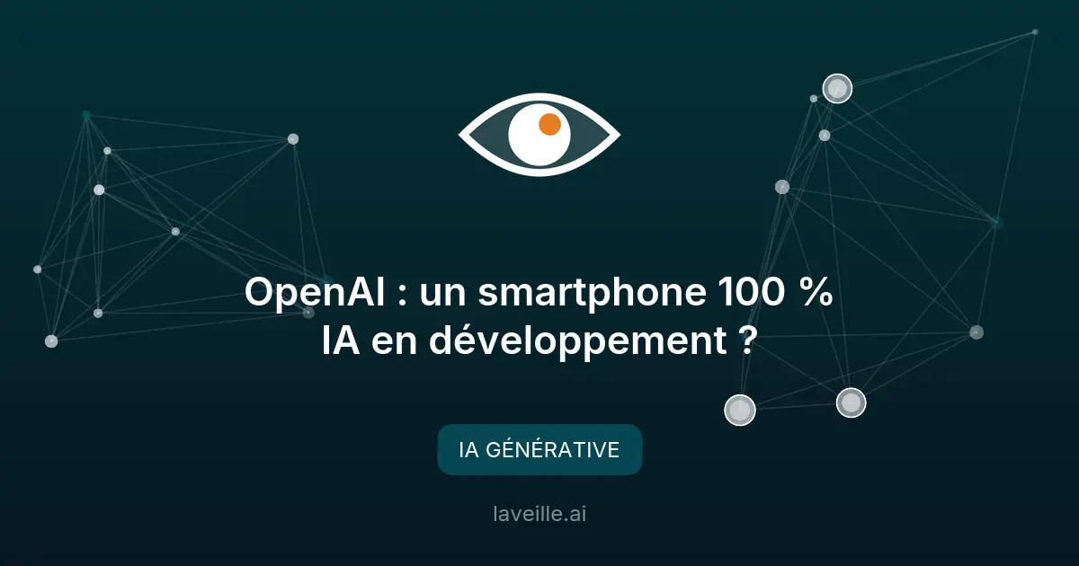 OpenAI : un smartphone 100 % IA en développement ?