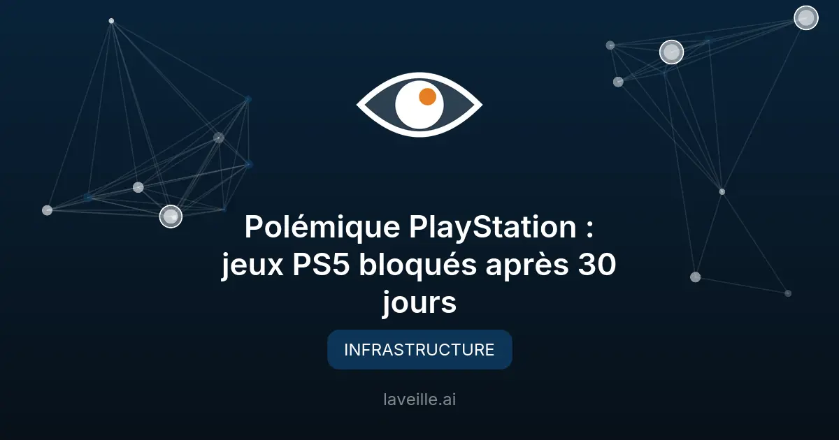 Polémique PlayStation : jeux PS5 bloqués après 30 jours