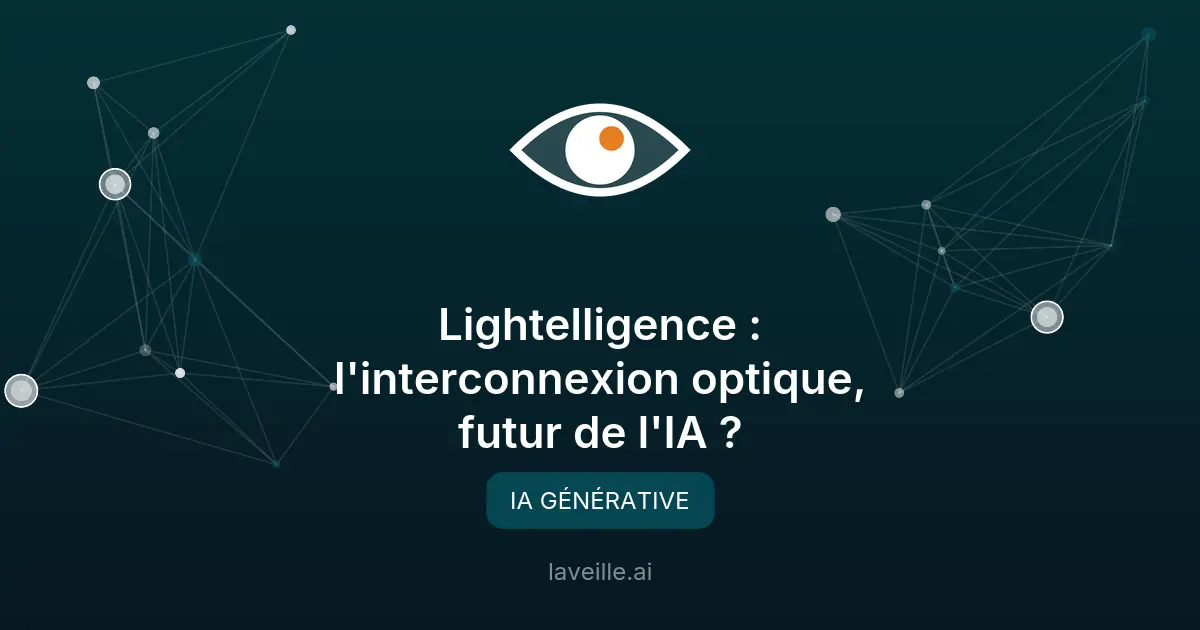 Lightelligence : l'interconnexion optique, futur de l'IA ?