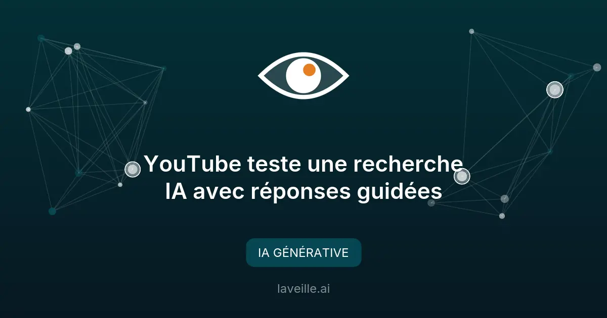 YouTube teste une recherche IA avec réponses guidées