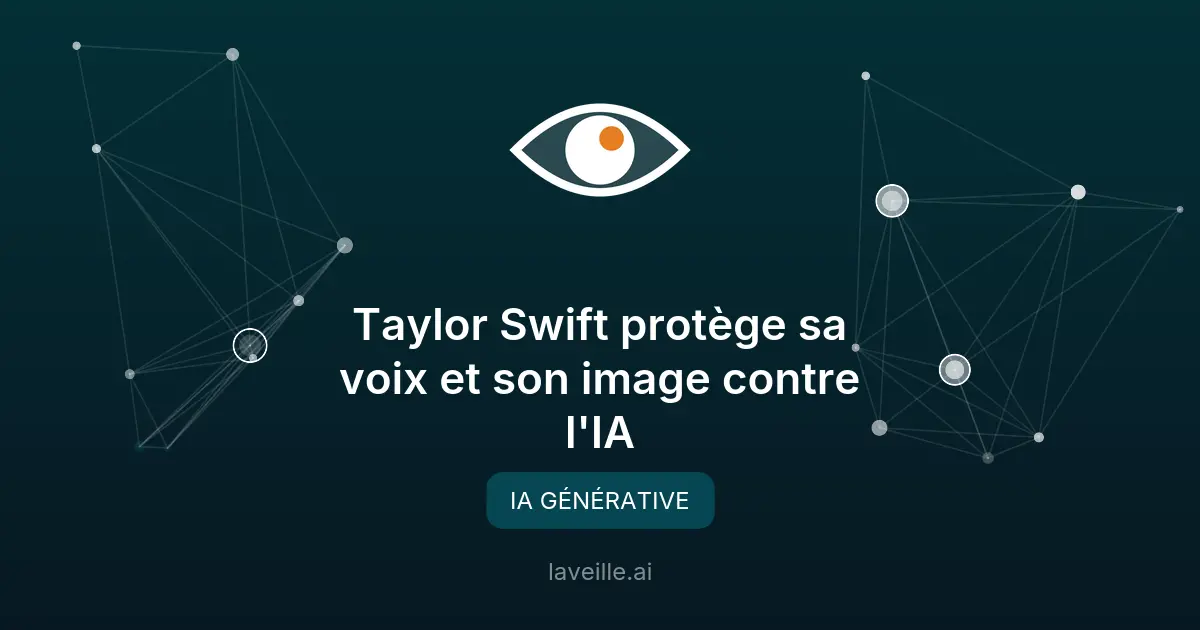 Taylor Swift protège sa voix et son image contre l'IA