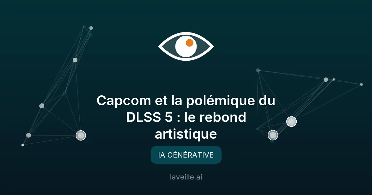 Capcom et la polémique du DLSS 5 : le rebond artistique