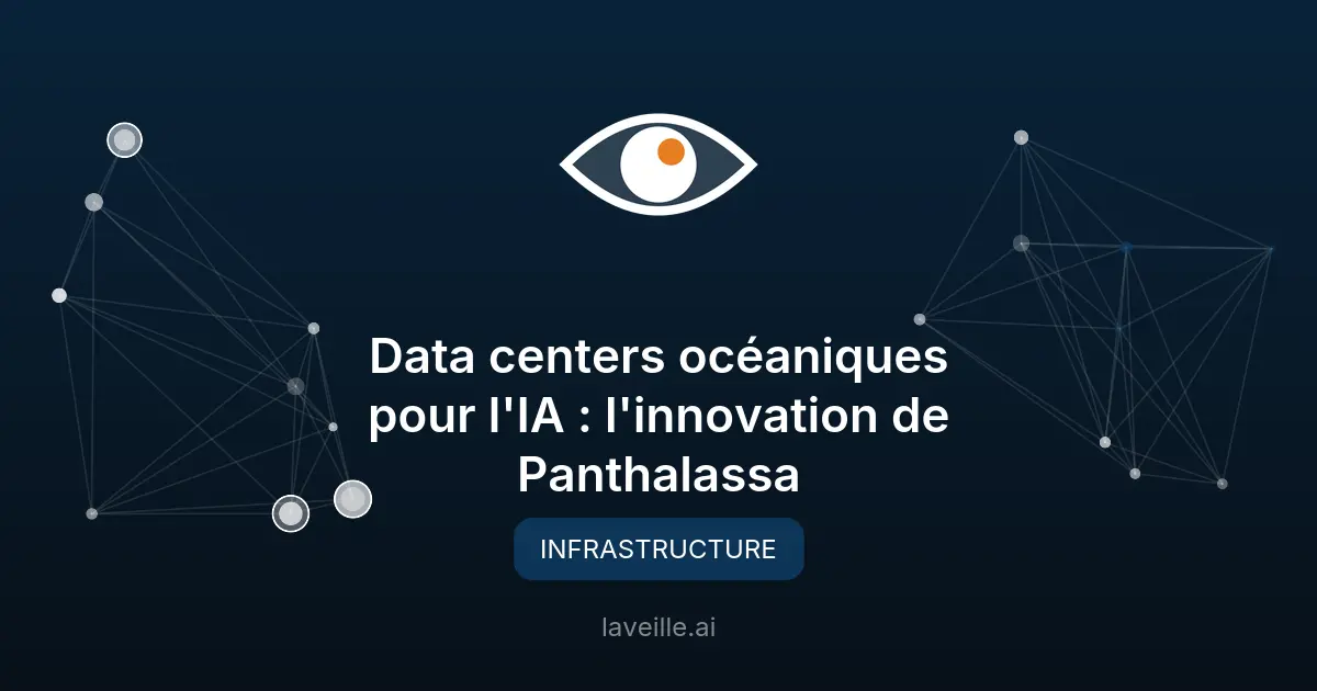 Data centers océaniques pour l'IA : l'innovation de Panthalassa